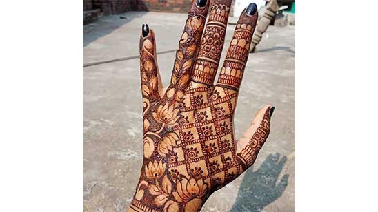 Instagram Stylish Back Hand Mehndi Designs