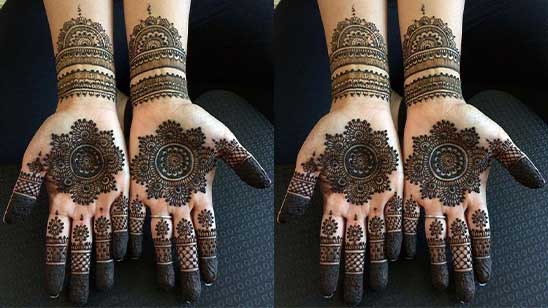 Mehndi Design 2022 New Style Simple Front Hand