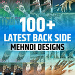Mehndi Design Back Side Image