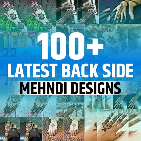 Mehndi Design Back Side Images