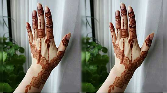 Mehndi Design Stylish Back Hand