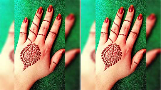Mehndi Designs 2022 New Style Simple Back Hand