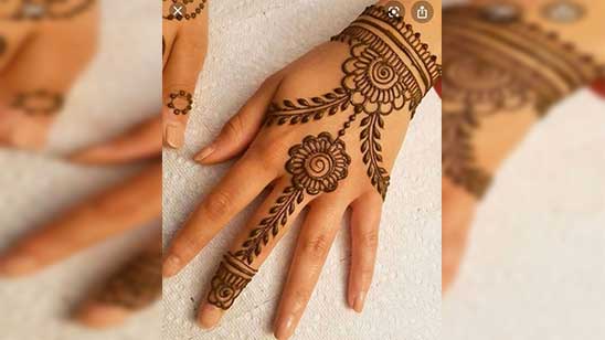 Mehndi Designs 2022 New Style Simple Back Hand Images