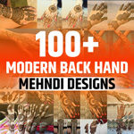 Modern Back Hand mehndi Design Images