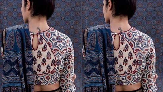 Saree Blouse Designs Front and Back 2022