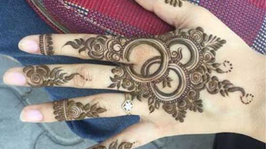 Stylish Back Hand Mehndi Designs Full Hand