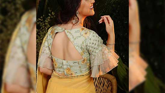Wedding Silk Saree Blouse Designs 2022