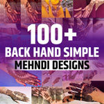 Back Hand Simple Mehndi Designs Images
