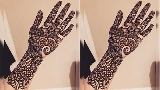 Easy Front Hand Mehndi Designs for Beginners