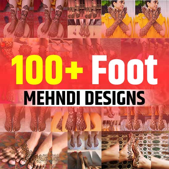 Foot Mehndi Design Image