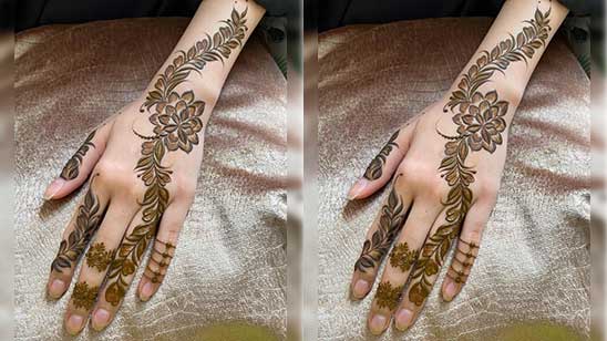 Full Finger Mehndi Design