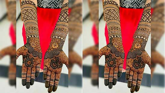 Full Hand Mehndi Design Easy and Beautiful