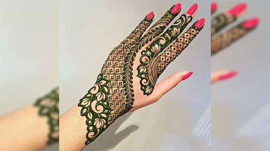 Full Hand Traditional Mehndi Designs