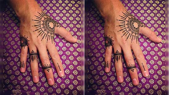 Henna Designs for Men