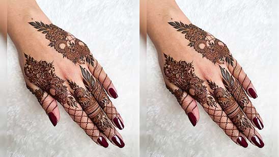 11 Super Stylish Khafif Designs That Will Add Glory to Your Mehndi Function