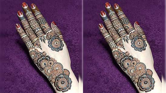 25+ Images of Simple Mehndi Designs For Bridal - Tikli