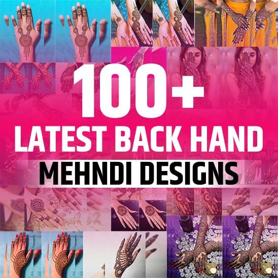 Mehandi Design Back Hand Image