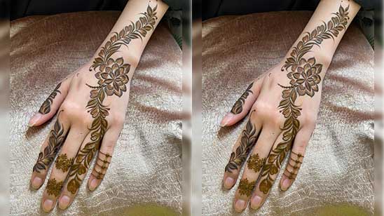 Mehandi Designs Fingers