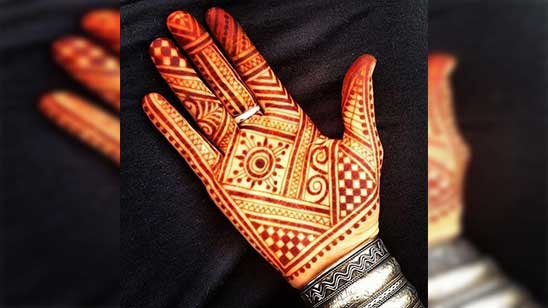 Mehndi Designs for Groom Hand