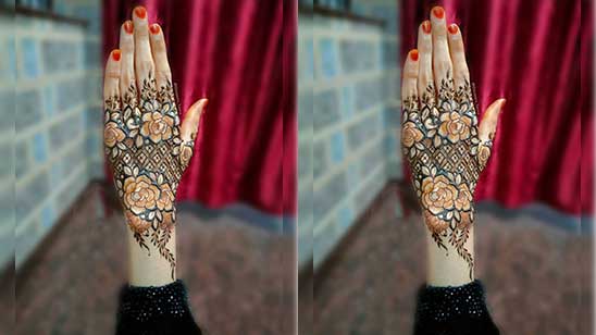 Mehndi Designs for Hands Khafif