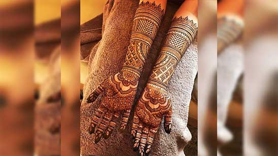 Pakistani Bridal Mehndi Designs for Full Hands