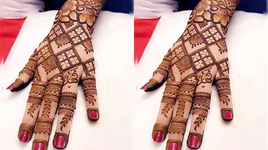 Pakistani Bridal Mehndi Designs for Hands