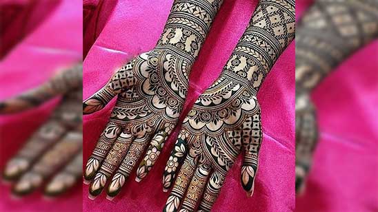 Pakistani Bridal Mehndi Designs