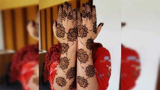 Pakistani Bridal Mehndi Dress Designs