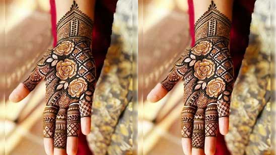 Pakistani Finger Mehndi Design
