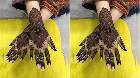 Pakistani Mehndi Designs for Bridal