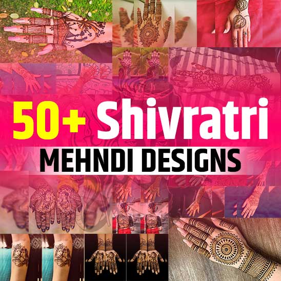 Shivratri Mehndi Design Image