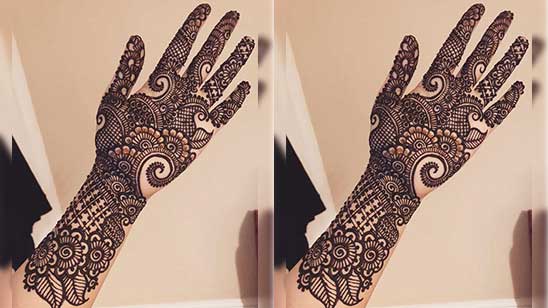 Simple Pakistani Finger Mehndi Design
