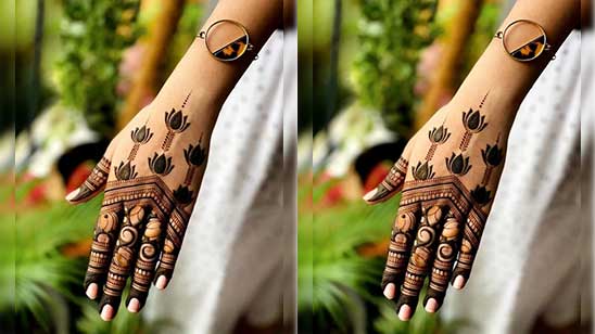 Stylish Back Hand Mehndi Designs 2022