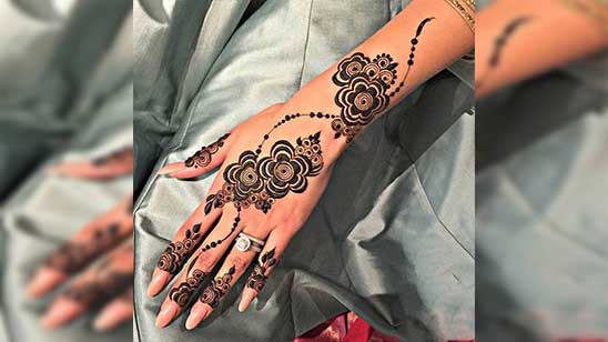 Arabic Henna Designs Rose