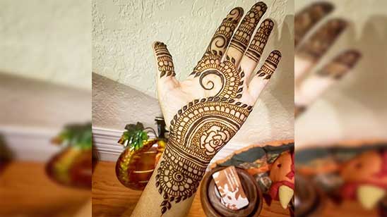 Arabic Mehndi Designs for Full Hands Front and Back