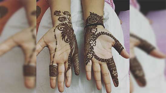 Arabic Mehndi Designs for Hands Dulhan