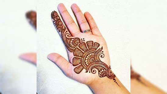 Arabic Mehndi Designs for Hands Step by Step