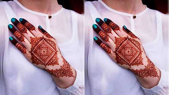 Back Mehndi Designs for Hands