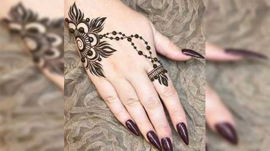 Bel Mehndi Designs for Hands