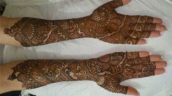 Bridal Mehndi Designs for Marriage