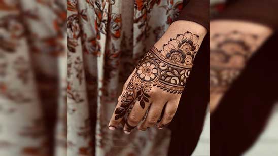 Dulhan Mehndi Designs for Hands and Legs