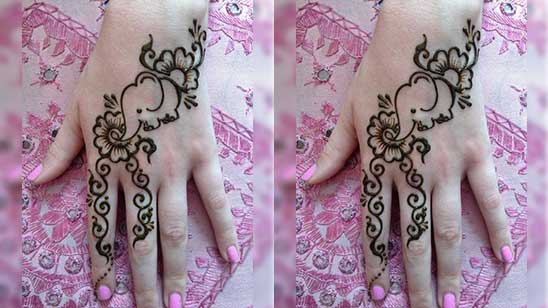 Easy Henna Designs for Kids