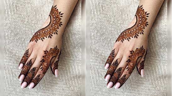Easy and Simple Mehndi Designs for Kids