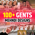 100+ Latest Men Mehndi Designs 2022 (Gents/Jens) - TailoringinHindi