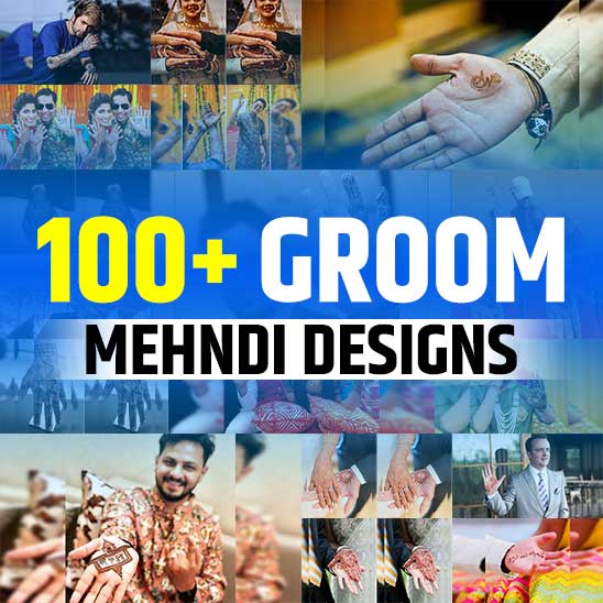 Groom Mehndi Design Image