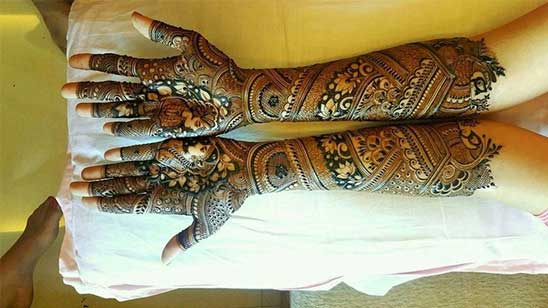 Marriage Henna Designs