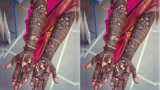 Mehandi for Marriage Function