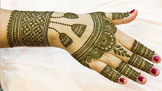Mehndi Design Marriage Girl