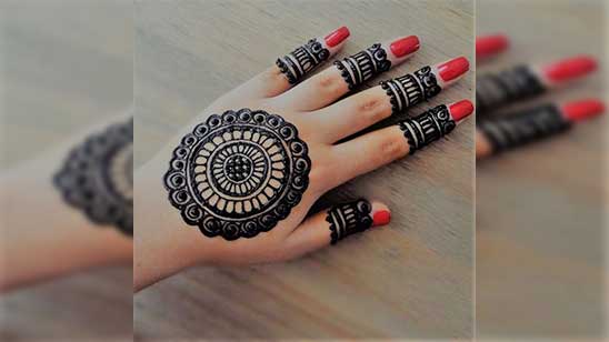 Mehndi Design for Kids Easy and Simple