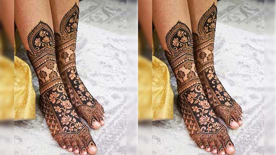 Mehndi Design for Marriage Ceremony